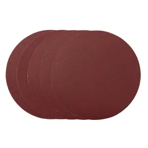 Draper  Sanding Discs, 200mm, PSA, 120 Grit, (Pack of 5) 63031