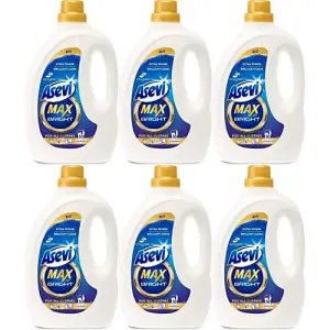 Asevi Liquid Laundry Detergent Bright 2500ml x 6