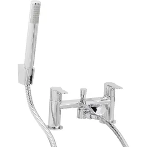 GoodHome Colina 2 Tap Hole Shower mixer Tap