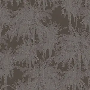 Galerie Ted Baker Eden Bronze/Brown Treetops Design Wallpaper Roll