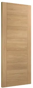 Internal Solid Oak Palermo Statement Door  - 1981 x 762 x 35mm (30")