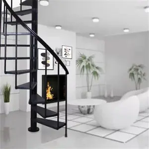 Spiral Staircase Dolle Calgary Anthracite