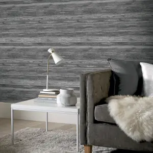 Arthouse Sahara Pewter Wallpaper