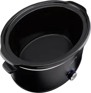 Cooks Professional 8L Slow Cooker Removable Ceramic Pot Bowl Keep Warm Large Black