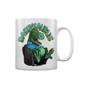 Grindstore Daddysaurus Fathers Day Mug White (One Size)