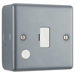 BG Metal Clad 13A Unswitched Fuse Connection Unit & Flex Outlet