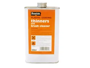 Rustins PCTH250 Plastic Coating Thinners 250ml RUSPCT250