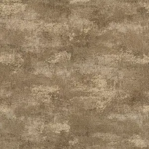 Boutique Urban Plaster Bronze Textured Plain Wallpaper