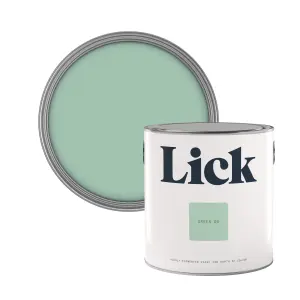 Lick Green 08 Matt Emulsion paint, 2.5L