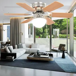 Syliva 82cm Ceiling Fan with Light Kit Light Brown