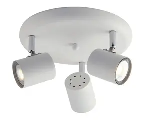 Luminosa SPOT 3 Light Spotlight Clusters White 23.5x12cm