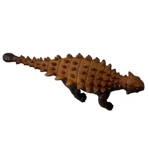 Bwnh 31 CM Dinosaur Saichania ankylosaurid Jurassic Soft Dino Toy