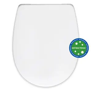 Bemis Click & Clean Classic White Standard Soft close Toilet seat