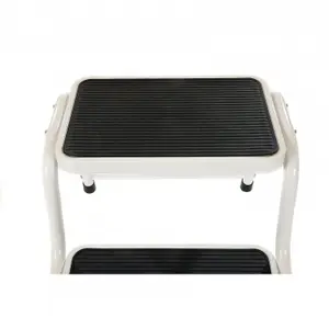 Oypla Double Caravan Step Stool Steel Non Slip Rubber Tread Safety