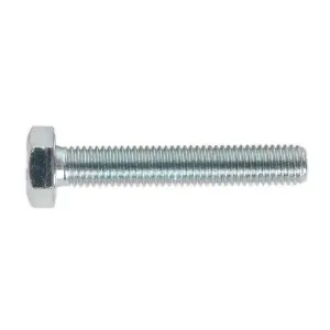 Sealey HT Setscrew M10 x 60mm 8.8 Zinc Pack of 25 SS1060