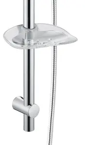 Bristan Sirrus Gummers Opac Exposed Thermostatic Mixer Shower + Riser Rail