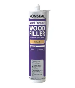 Ronseal Multi purpose Light Ready mixed Wood Filler, 310g