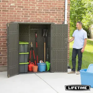 Lifetime 4.5 Ft. x 2.5 Ft. Vertical Storage Shed (1445.6 L)