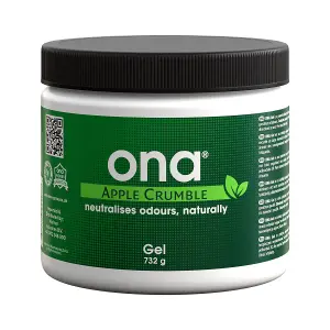 ONA Gel apple crumble Odour Neutraliser - 732g Eliminate Odours Safely, Naturally and Permanently