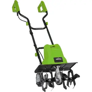 1500W Electric Rotavator / Tiller / Cultivator - 40cm 6 Blade Weeder Landscape