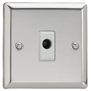 Varilight 16A Flex Outlet Plate Chrome