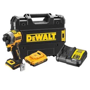 Dewalt DCF850D1T 18v XR Brushless Ultra Compact Impact Driver + 1x 2ah Battery