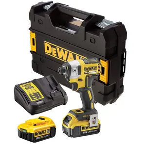 Dewalt DCF887M2 18V XR G2 Brushless 3 Speed Impact Driver - 2 x 4.0ah Batteries