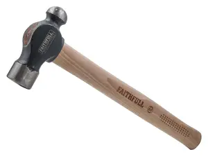 Faithfull 60411380 Ball Pein Hammer FSC Hickory 680g (1.1/2 lb) FAIBPH24FSC