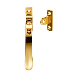 Victorian Casement Fastener Polished Brass