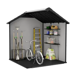 Keter Premier 7 ft. W x 7 ft. D Apex Outdoor Garden Shed