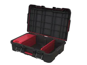 Keter Stack N Roll Heavy-Duty Power Tool Case - Ergonomic and Durable Storage Solution