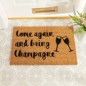 Bring Champagne Doormat - Regular 60x40cm