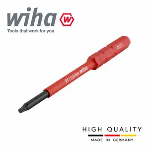 Wiha SlimBits Torx Screwdriver Bit T7 Head 1000v VDE Electrician 75mm 43142