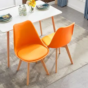 Benno 4 - Person Dining Set Orange