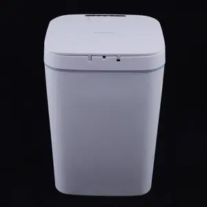 Plastic Motion Sensor Rubbish Bin - 16L