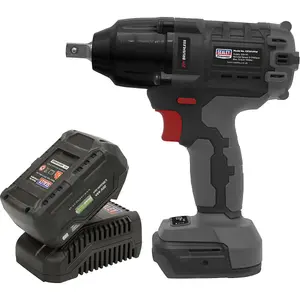 20V Brushless Impact Wrench Kit - 700Nm Torque - Includes 2 Batteries & Charger