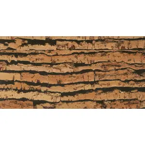 Beautiful Cork Wall Panels - Tiger - 1 Pack - 1.98m2 - 600x300x3mm