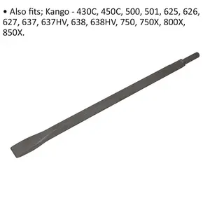 Kango 637 Impact Breaker Chisel 25 x 450mm - Heavy-Duty Demolition Tool