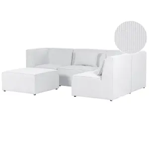 Sofa with Ottoman LEMVIG Off-White Left Hand