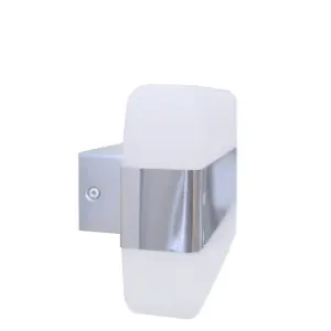 Luminosa Alicante LED Bathroom Wall Light 10W 5700K IP44 Chrome