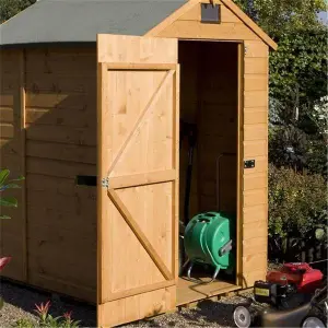 6 x 4 Deluxe Security Tongue And Groove Shed (12mm Tongue And Groove Floor)