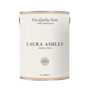 Laura Ashley Pale Amethyst Matt Emulsion paint, 5L