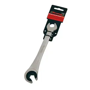 Ratchet/Standard Open End Flare Nut Wrench Spanner 13mm (Neilsen CT4268)