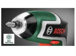 BOSCH IXO 7 Cordless Screwdriver SET (3.6V-Li, 2.0Ah) (Newest IXO Model)