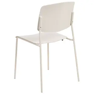 Set of 4 Dining Chairs ASTORIA Beige