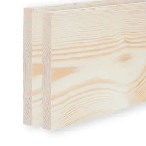 8x1 Inch Spruce Planed Timber (L)1800mm (W)194 (H)21mm Pack of 2