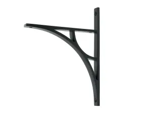 Matt Black Tyne Shelf Bracket (260mm x 200mm)