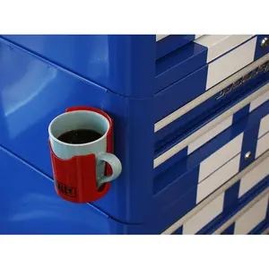 Versatile Mechanics Magnetic Mug and Can Holder - Red Toolchest Mounting Solution