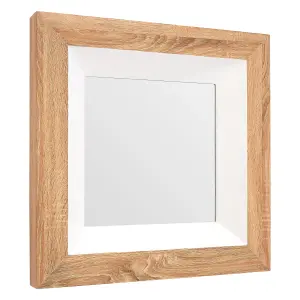 Interiors by Premier Roxy White Gloss Wood Wall Mirror