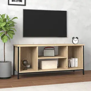 Berkfield TV Cabinet Sonoma Oak 102x35x45 cm Engineered Wood